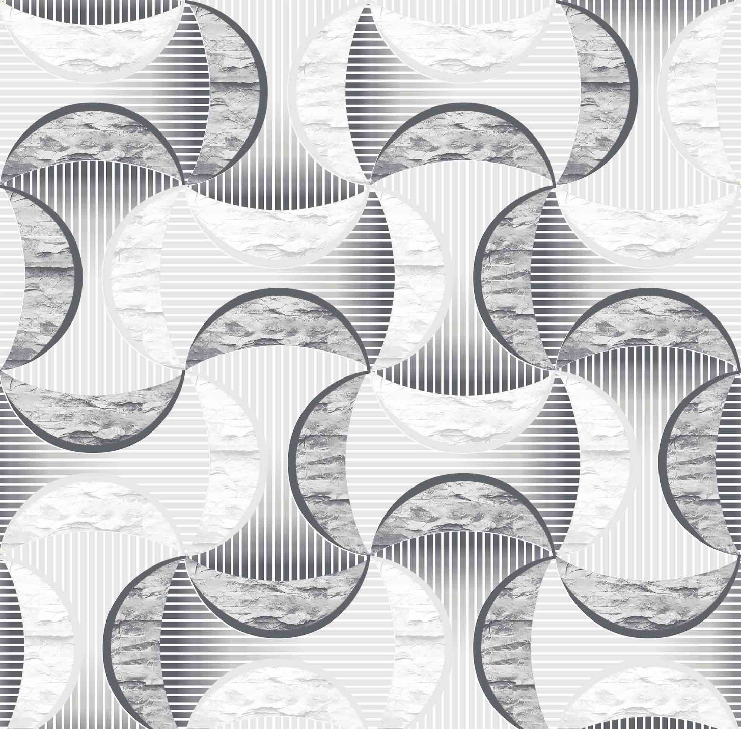 Beyaz Açık Gri Halı